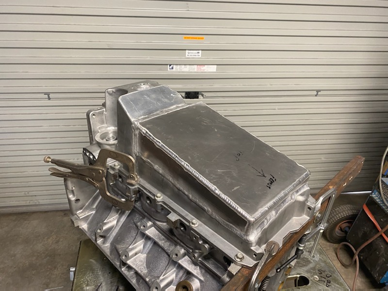 Cast Aluminium Sump Repair GMR Welding